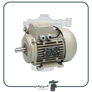 الکتروموتور الکتروژن تک فاز 0.55 کیلووات 0.75 اسب پوسته آلومینیومی