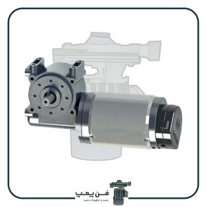 الکتروموتور DC کورماس با گیربکس بغل 100 وات