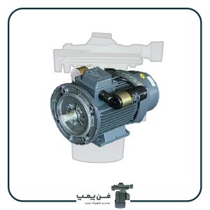 الکتروموتور تکفاز موتوژن دوخازن 0/5 اسب 0/37 کیلووات پوسته آلومینیوم