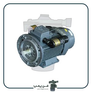 الکتروموتور موتوژن 1.5 اسب تکفاز دوخازن پوسته آلومینیوم